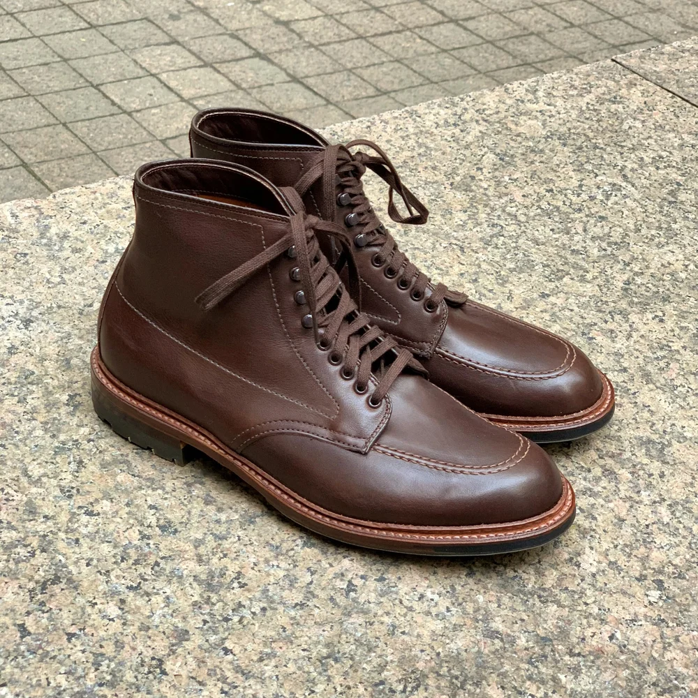 4012HC Dark Brown Rusticalf — mouldedshoe